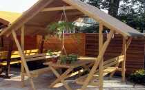 О чем нужно знать, создавая беседку без фундамента?