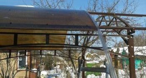 беседка из поликарбоната для дачи своими руками беседка из поликарбоната для дачи своими руками
