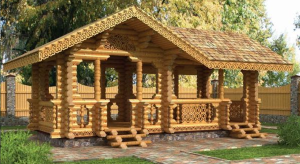 красивые беседки из дерева