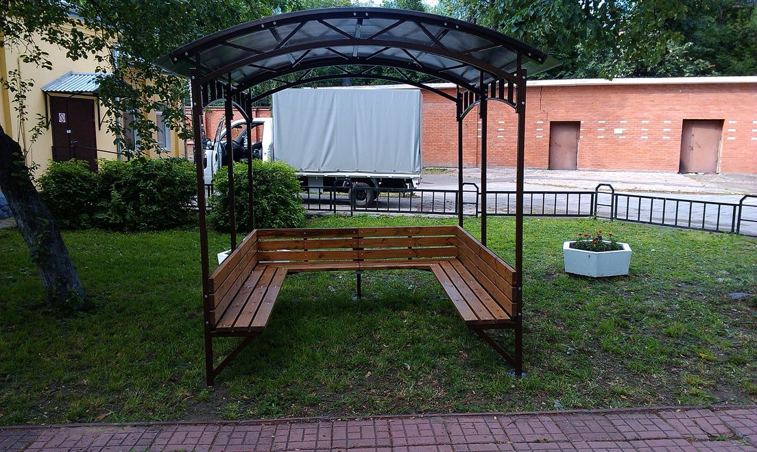 Беседка курилка