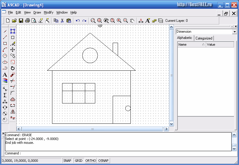 Скриншот A9CAD