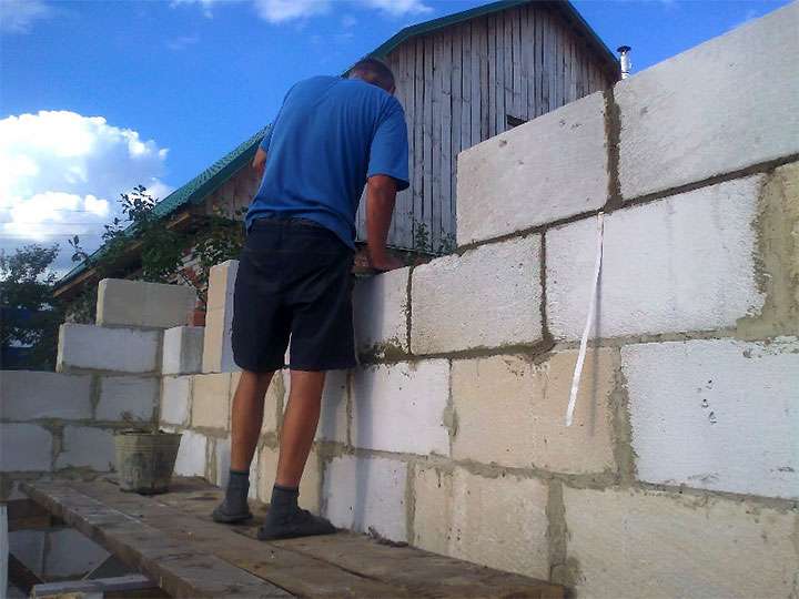 Кладка стен