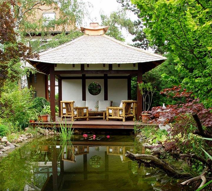 Современный вариант чайного домика