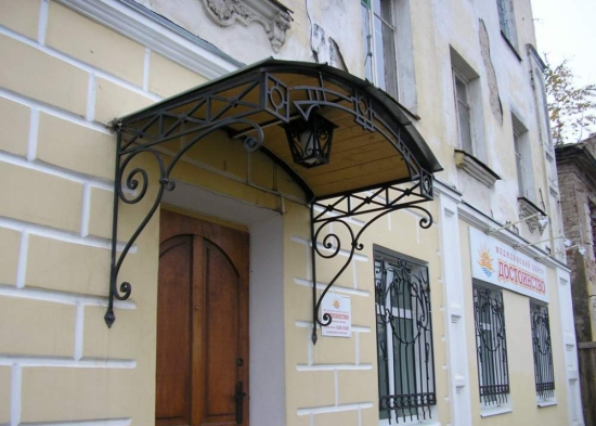 установка козырька установка козырька