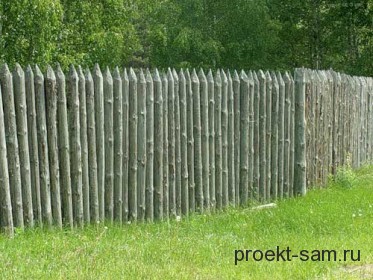 простой частокол