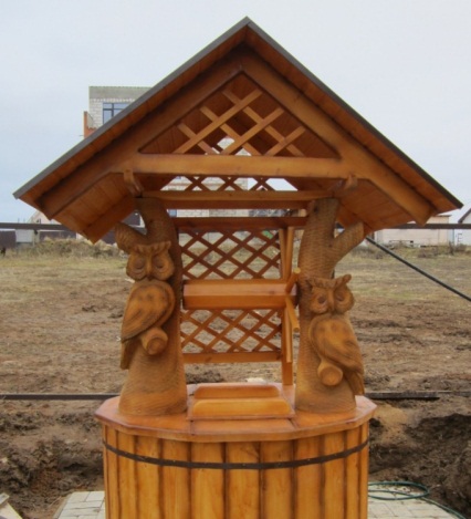 Декор колодца