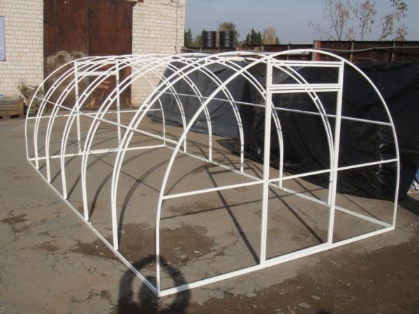 Каркас теплицы из профиля
