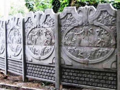 кирпичный еврозабор