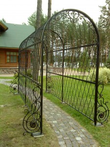 кованая пергола кованая пергола