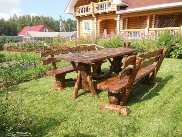 Мебель из бревен Мебель из бревен