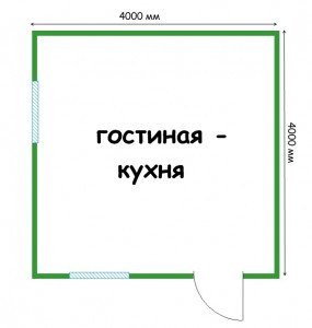 план дачного домика 4 на 4 план дачного домика 4 на 4