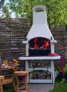 садовая печь